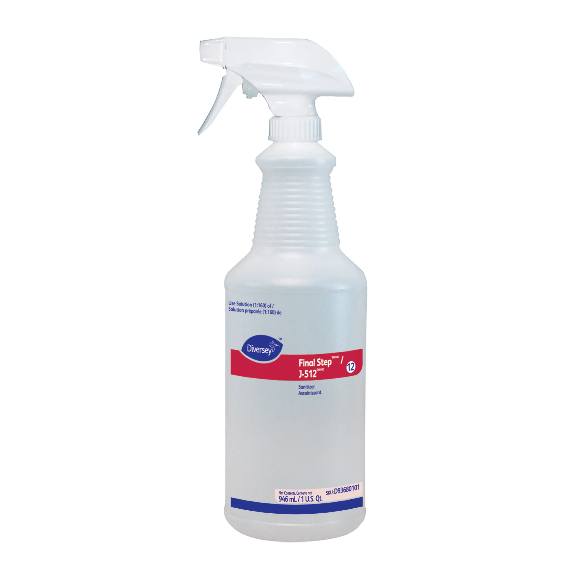 Final StepTM/MC / J-512TM/MC Sanitizer, Empty Bottle