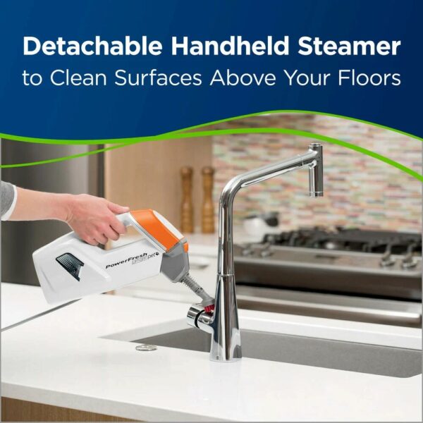 PowerFresh Pet Lift-Off 2-in-1 Scrubbing & Sanitizing Steam Mop - Image 2